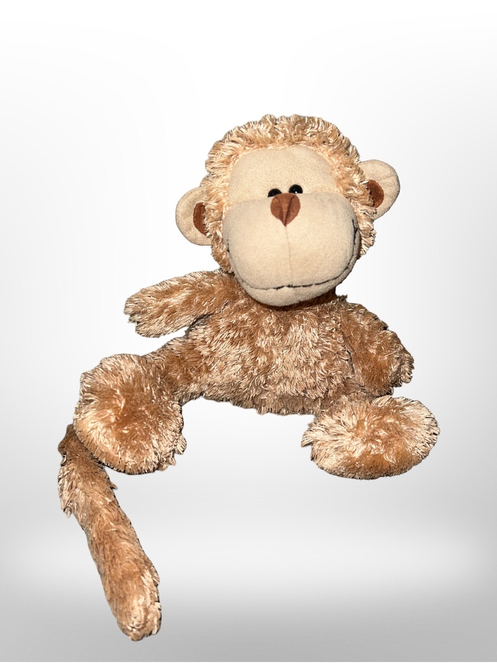 Jellycat Jellykitten 2011 Boppity Boing monkey plush ape stuffed animal sound 8"